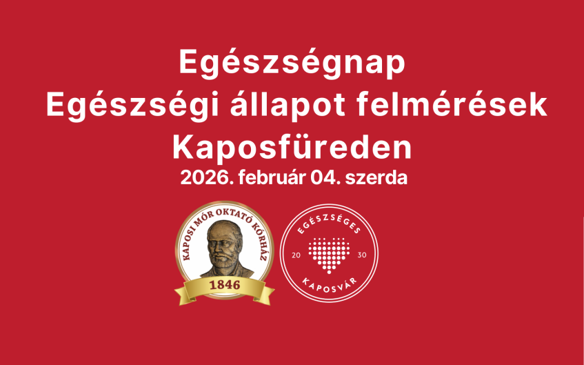 Egészségnap Egészségi állapot felmérések Kaposfüreden