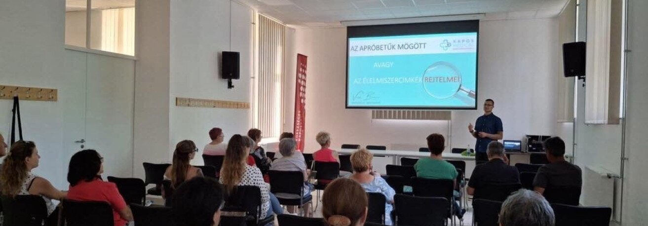 Előadások a táplálkozásról