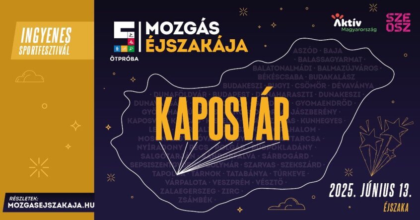Mozgás Éjszakája - Kaposvár