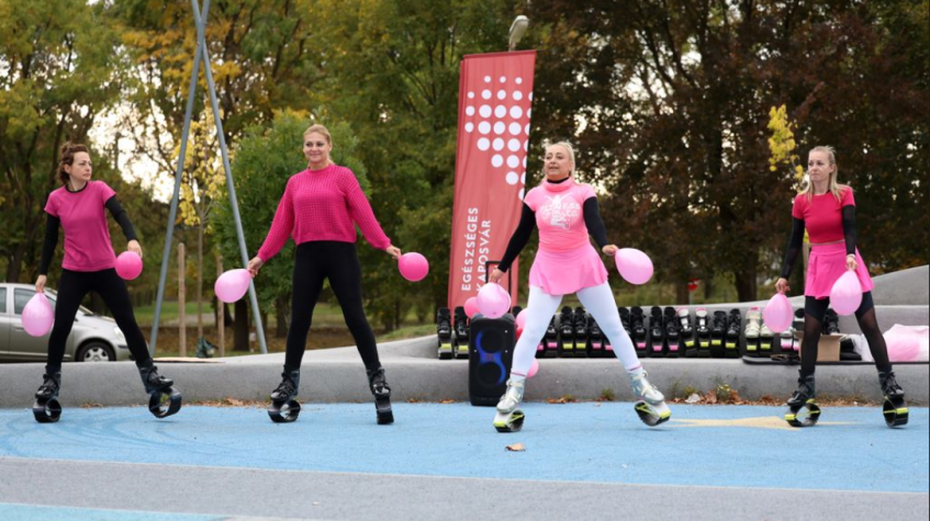Pink Run – kangoos futással hívtuk fel a mellrák elleni küzdelemre a figyelmet