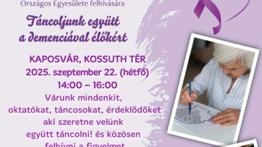 Táncoljunk együtt a demenciával élőkért!