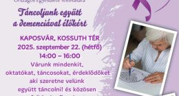 Táncoljunk együtt a demenciával élőkért!